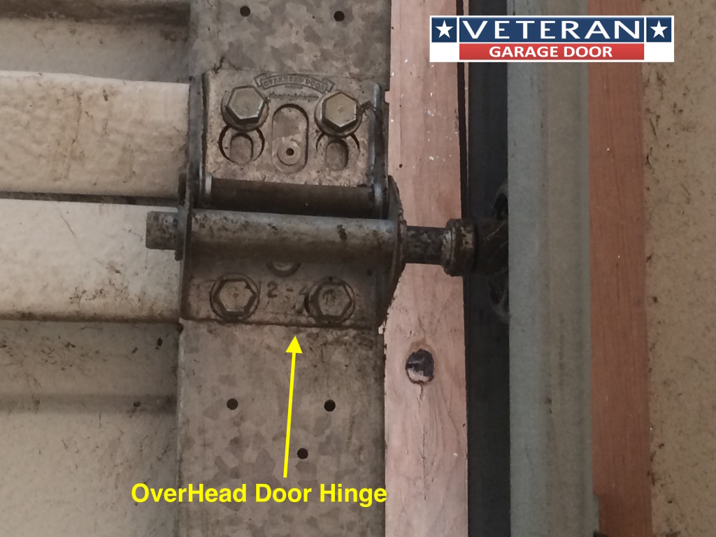 Overhead-door-hinge