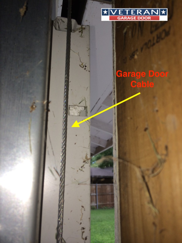 Why is Garage Door Cable connected to the bottom bracket?