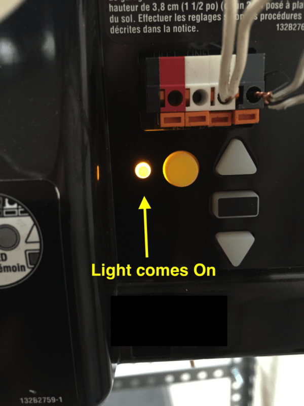 Creatice Garage Door Opener Flashing Yellow Light 5 Times for Simple Design