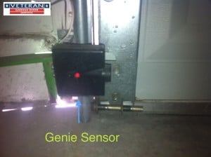 Genie garage door sensor