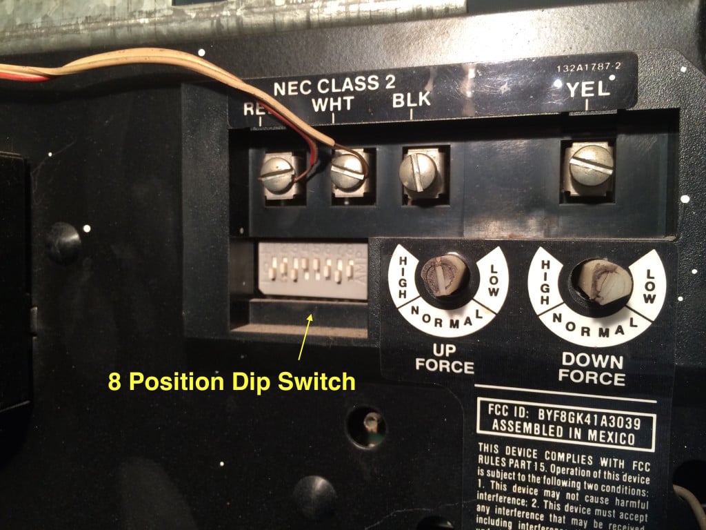 Garage Door Openers Learn Buttons Color Difference