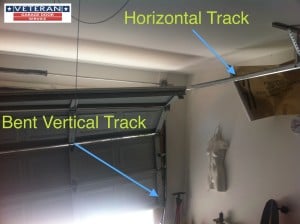 bent vertical track