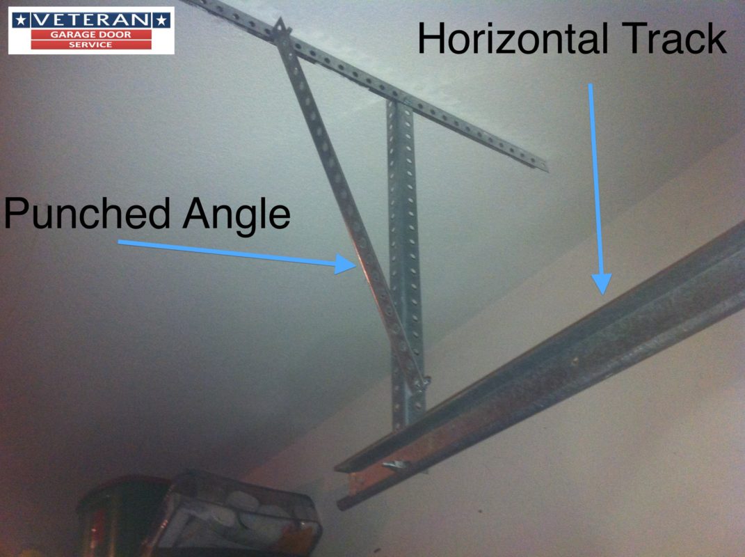 My garage door tracks are bent, should I repair them or replace them?