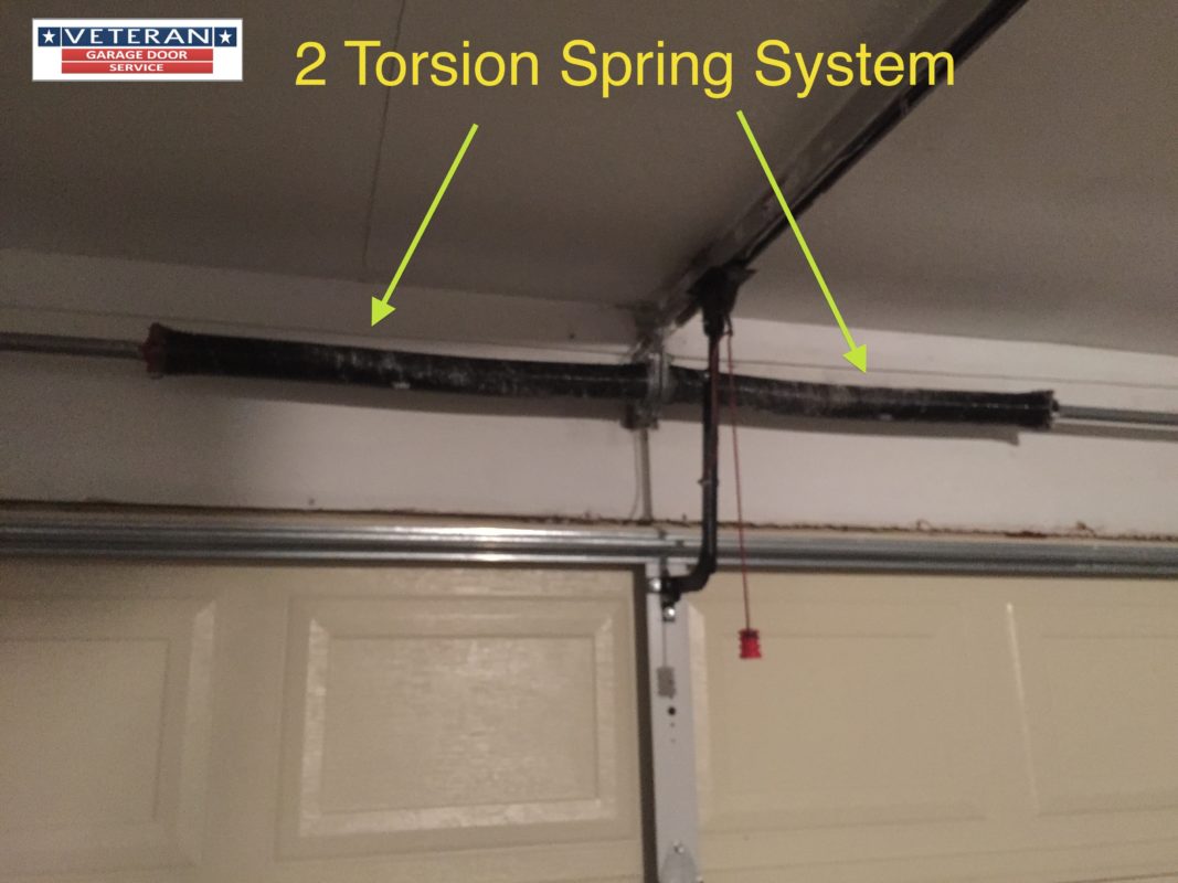 My garage door spring broke, it has one spring, should I upgrade to a ...