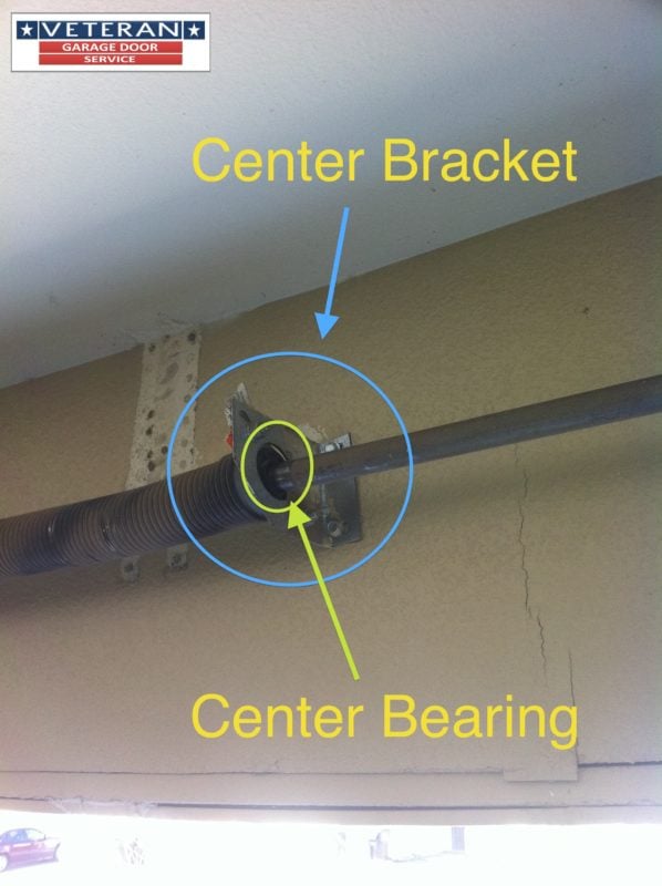 center bracket center bearing