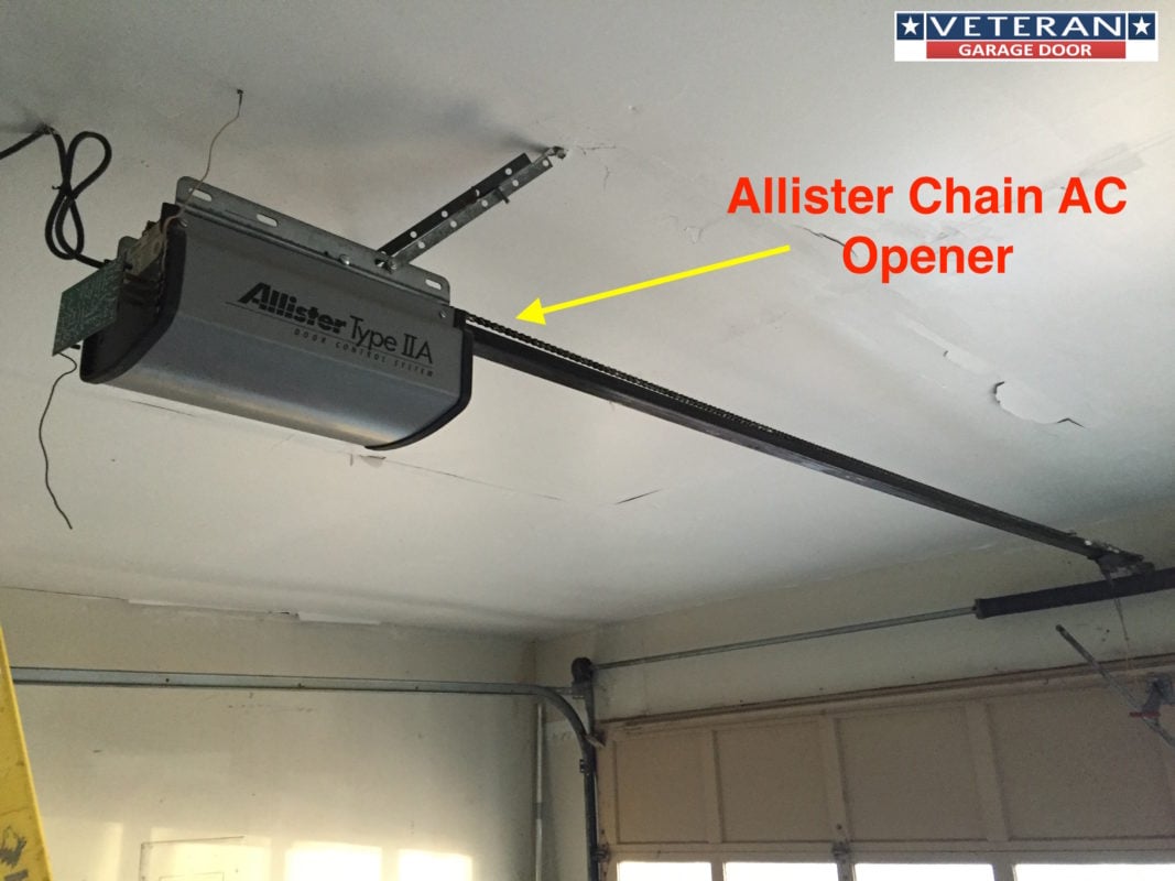 What are the differences between an AC garage door opener and a DC
