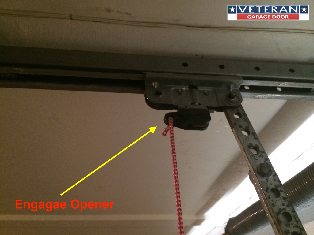 engage garage door opener