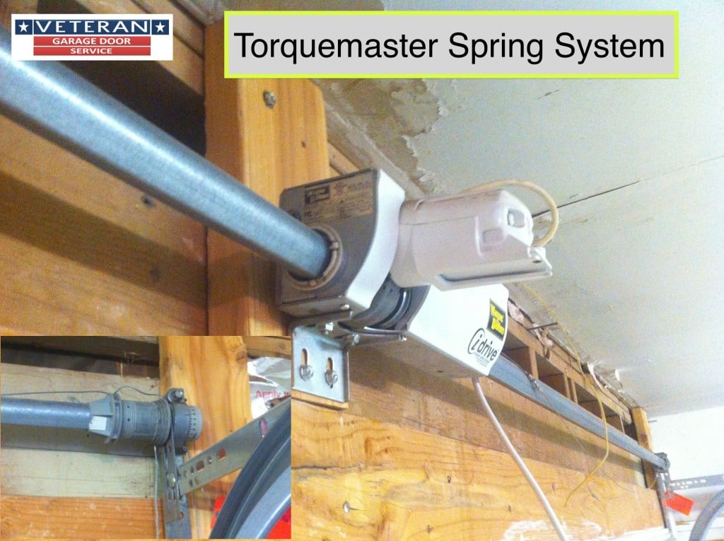 spring garage door system broke torsion should tube replacement torquemaster bar required