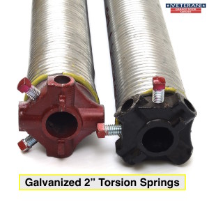 2 inch id galvanized garage door torsion springs dallas tx