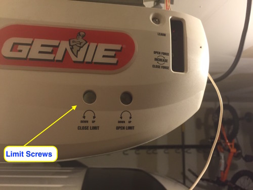 Programming Setting Genie Garage Opener Limit