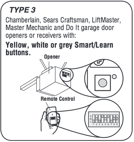 program liftmaster keypad instructions