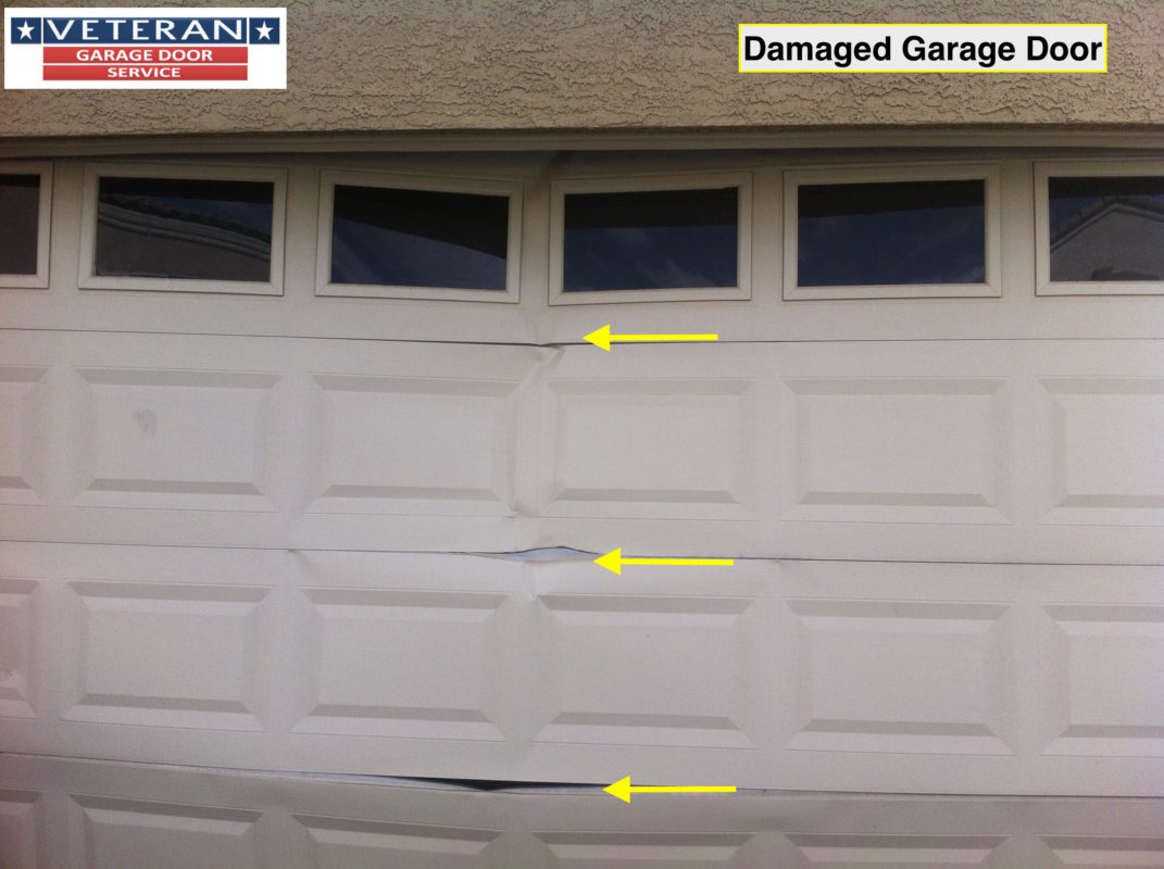 Is it OK to use your garage door when you have a broken spring?