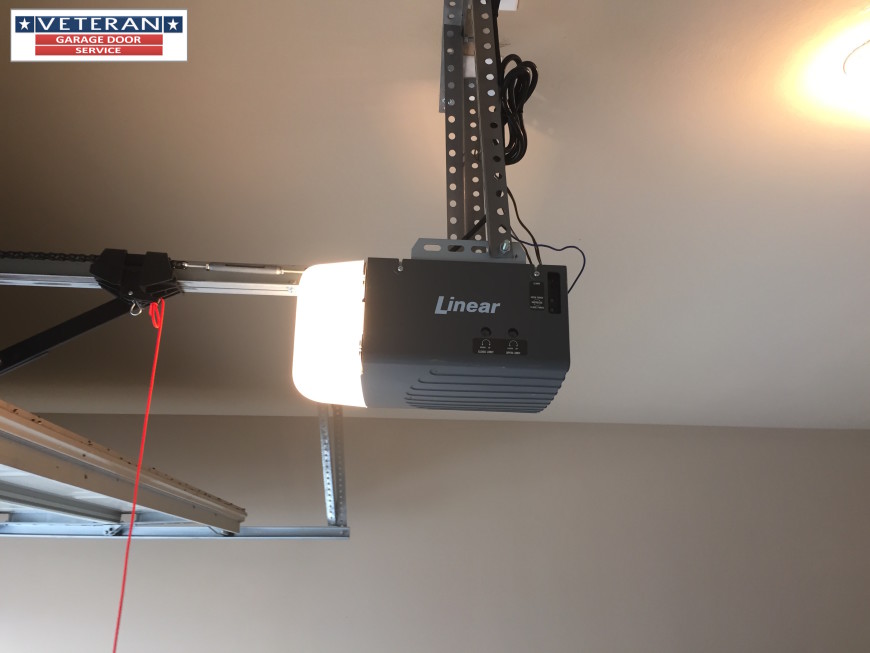 Linear Garage Door Opener Limit and Force