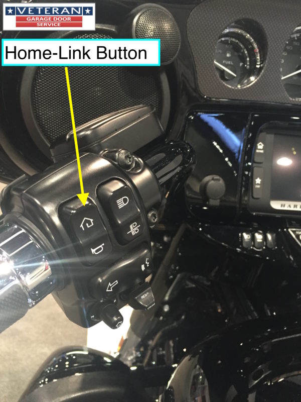 How to program Harley Davidson to my garage door opener?