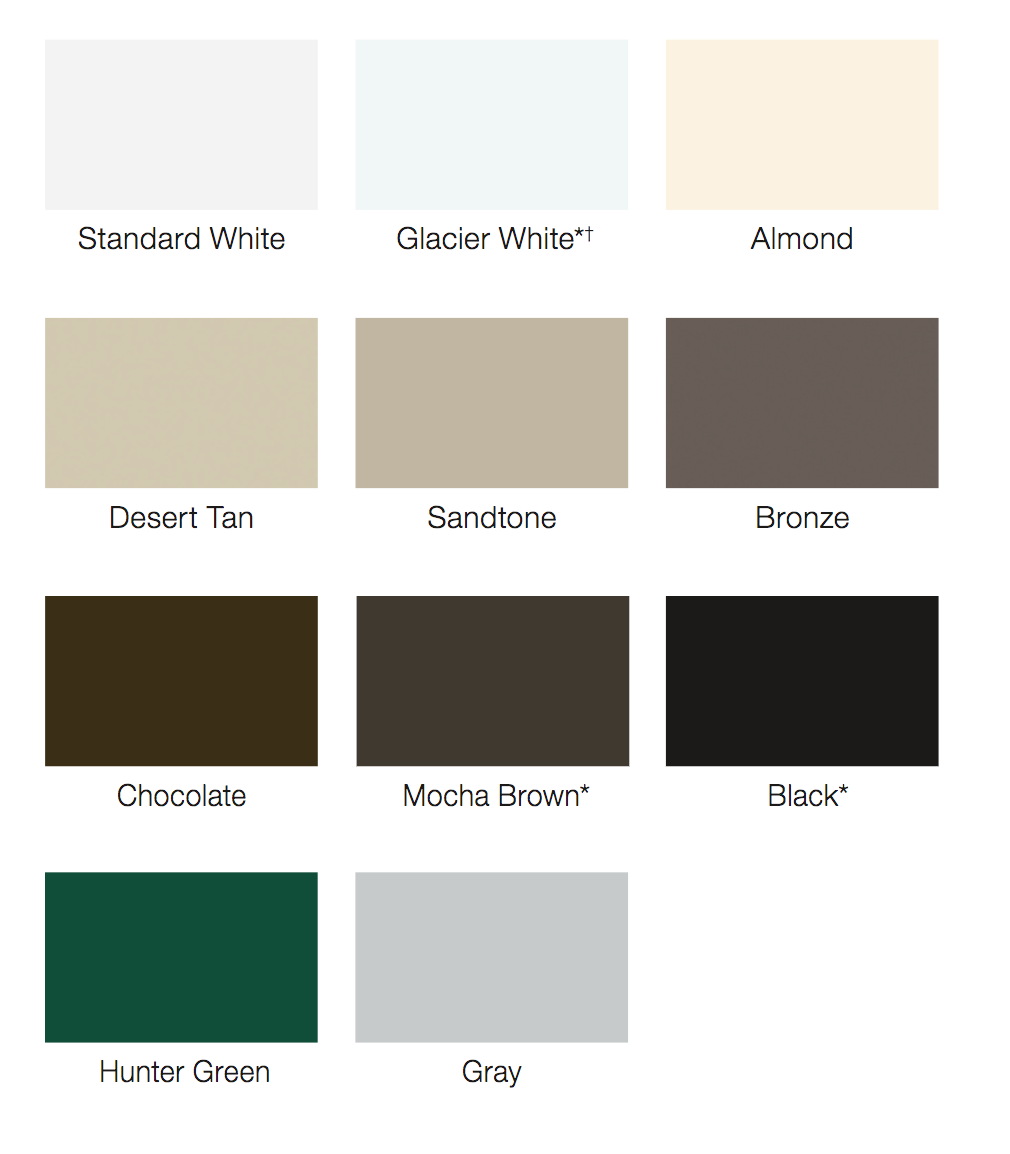 What Standard Colors Are Available For Garage Doors