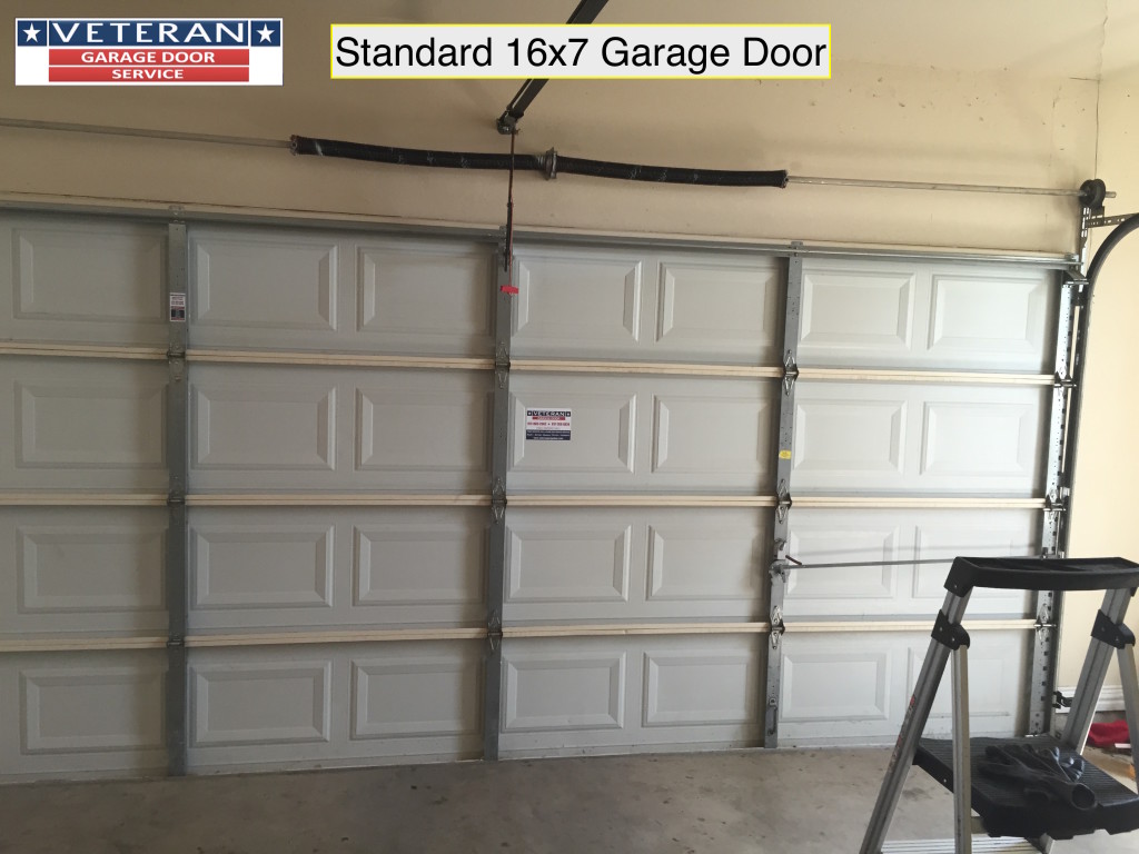 What is considered a Standard Garage Door?