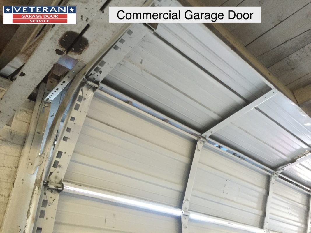 Is there a low headroom commercial garage door?