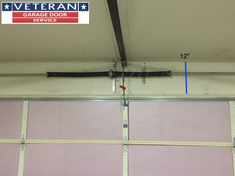 When building a new garage what size opening is needed for a 16x7