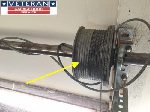 Replace Garage Door Drums, Garage Door Cable Broke