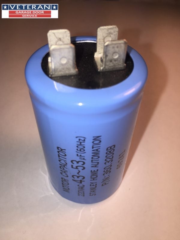 Can a garage door opener capacitor effect the logic board