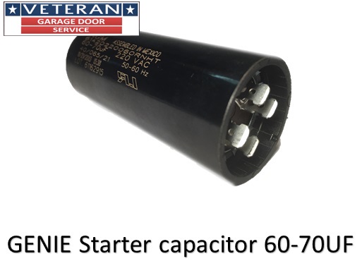 Can a garage door opener capacitor effect the logic board