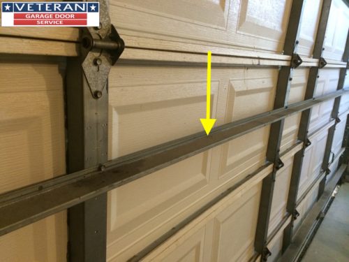 Should I Install A Strut Or Replace My Garage Door Section