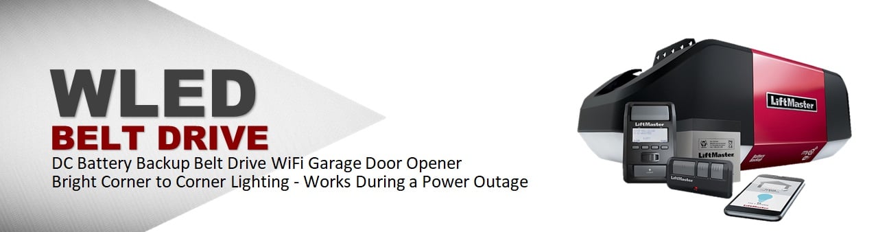 liftmaster WLED garage door opener veteran garage door repair service 2019