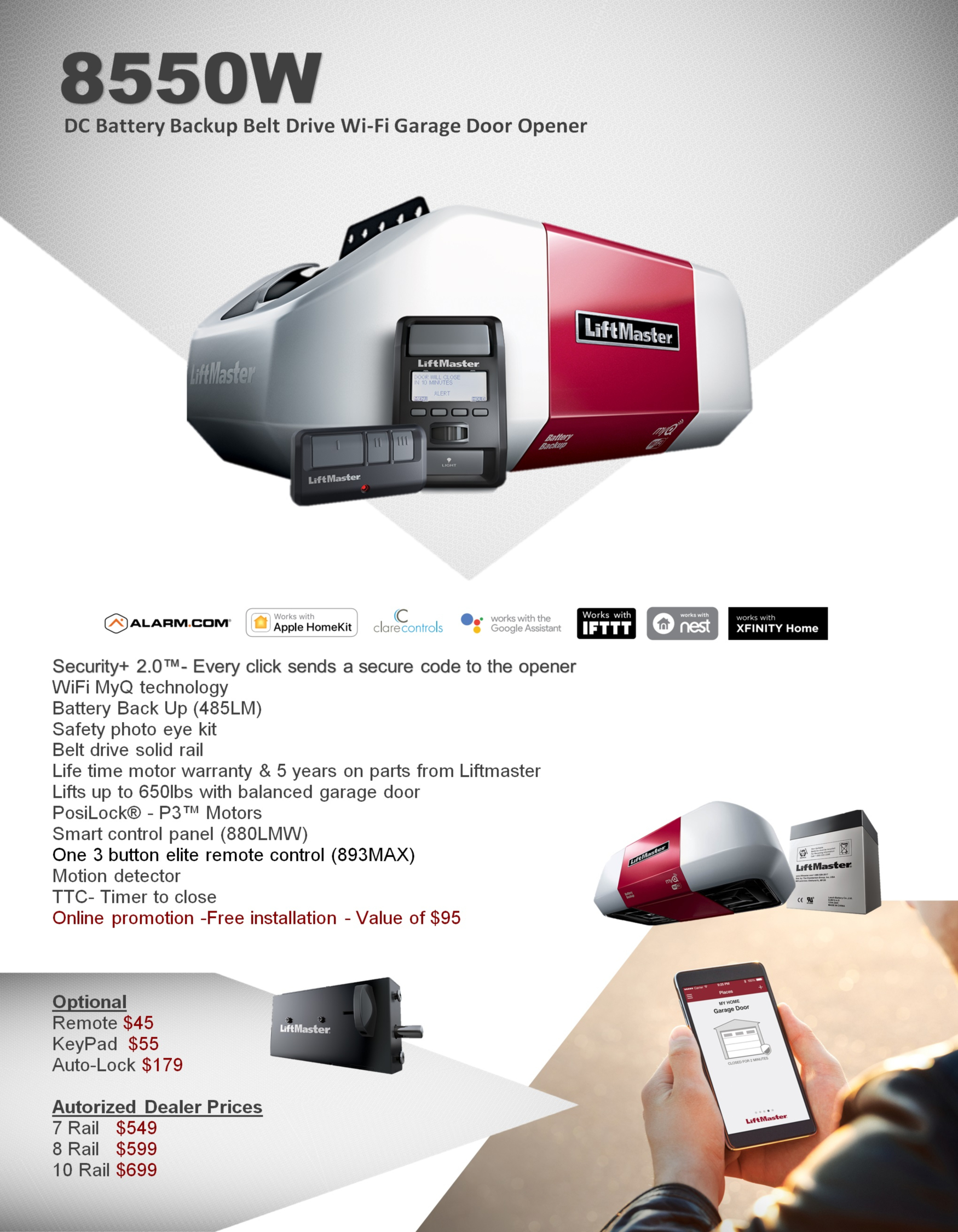 Belt Drive Opener Liftmaster
