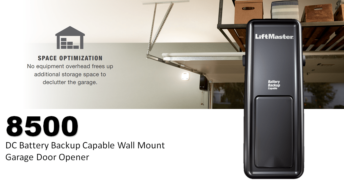 Liftmaster Wall Mount Garage Door Opener, Convert Garage Door Opener To Wall Mount