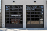veteran garage door full view commercial fire stations