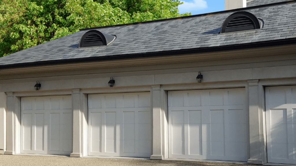 Homestead SteelBack Garage Door Veteran Garage Door
