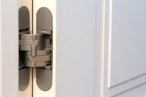 Modern style hinges that can be used in garage doors
