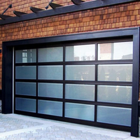 Aluminum French Garage Door