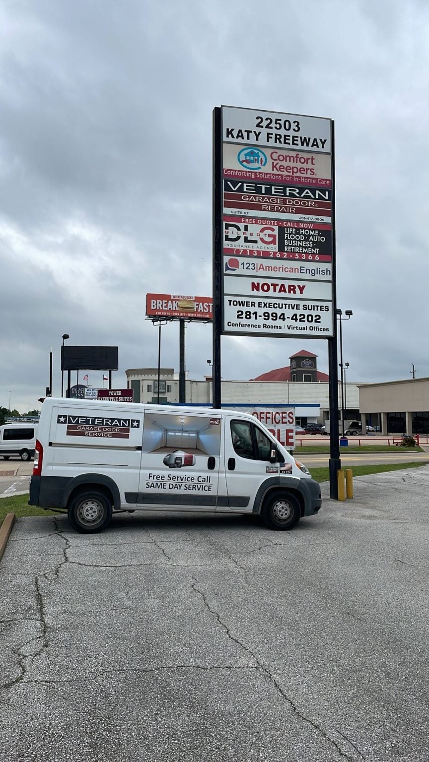 Garage Door Repair Katy TX No Drive Up Fee Same Day Serv