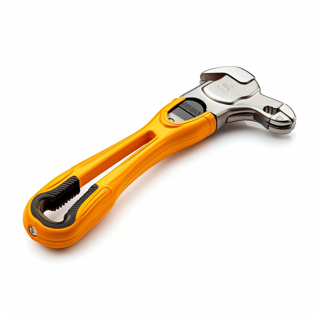 an adjustable wrench with a comfortable grip, ideal for loosening and tightening bolts or screws