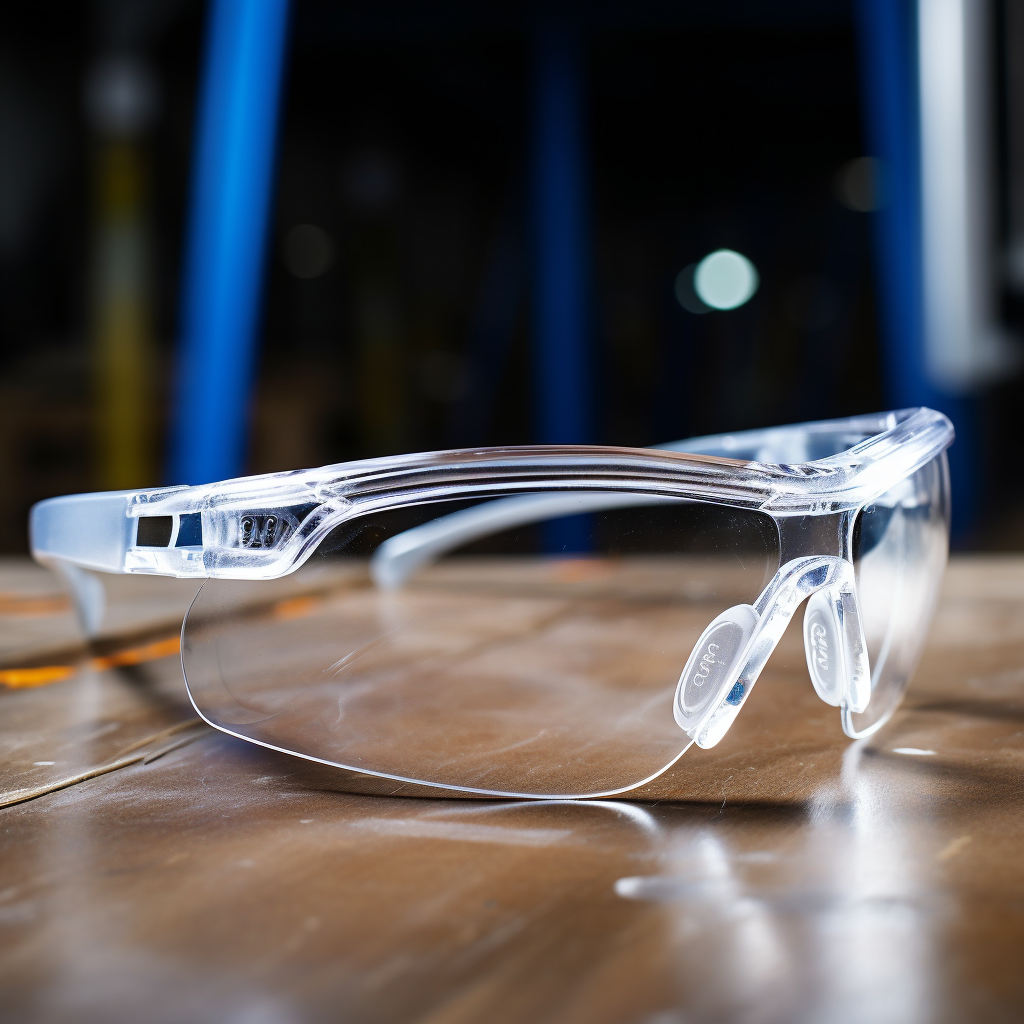 clear safety glasses, designed to protect the eyes from flying debris 2