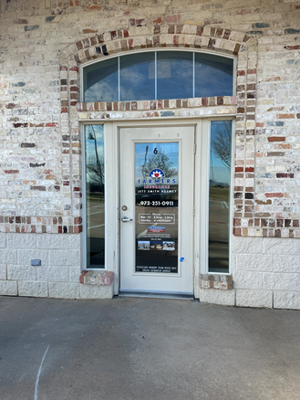 Veteran Garage Door Flower Mound TX front door sign