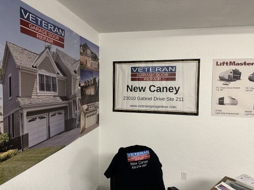 veteran garage door office new caney
