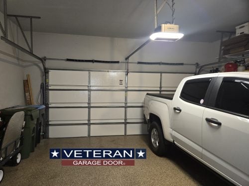 new garage door opener and springs replacement