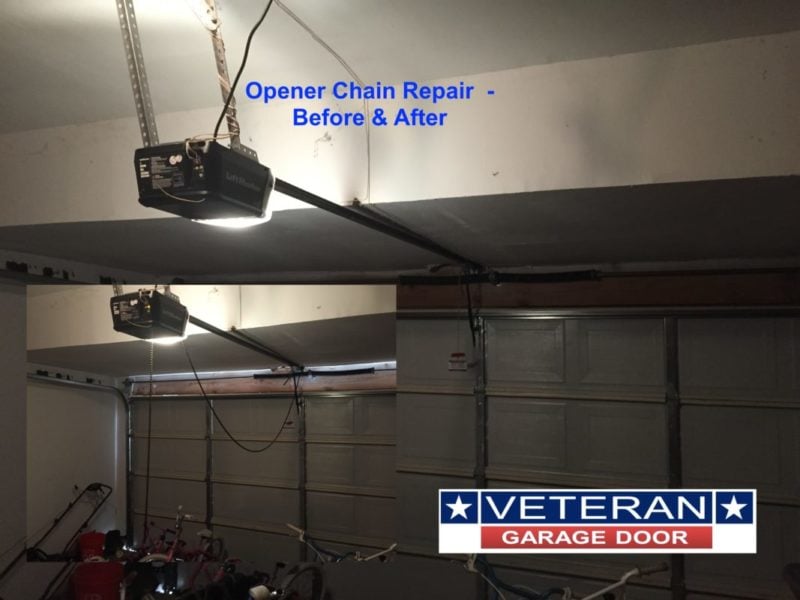 Opener Chain Repair Veteran garaged doorJPG
