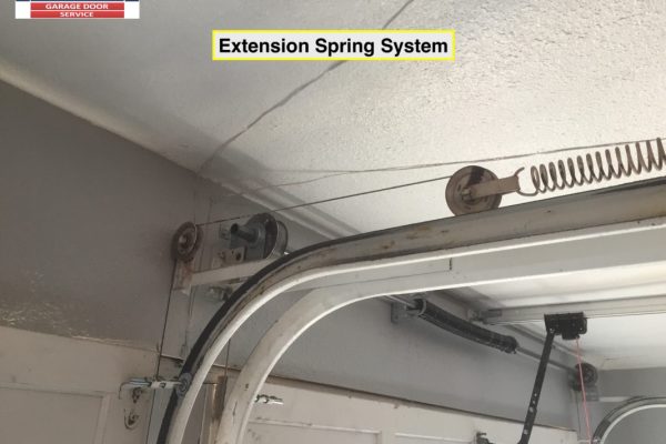 extension spring garage door dallas