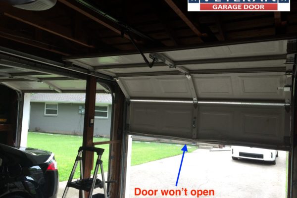 garage door wont open